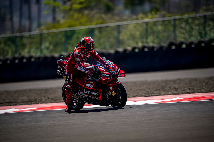 Champion Bagnaia is back on top of the riders' standings with 346 points, with Martin (328) in second and Bezzecchi (283) in third.