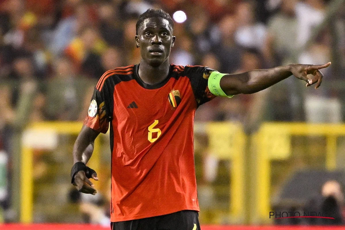 Amadou Onana sur la belle soirée de Vertonghen, le doublé de Lukaku et son rôle de capitaine avec les Diables