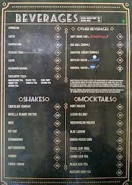 The Walled City Cafe and Lounge menu 1