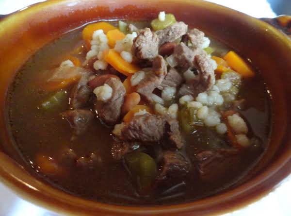 Mom's Beef Barley Soup_image