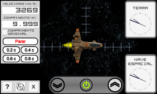 Screenshot Relativistic Space-Time
