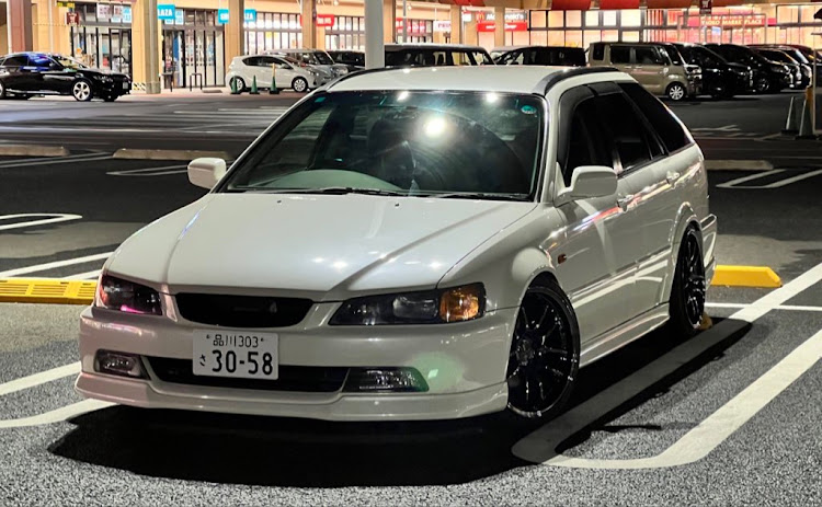 アコードワゴンのアコードワゴン・PF01EVO・ENKEI・new wheel・accord wagonに関するカスタム事例の投稿画像4枚目