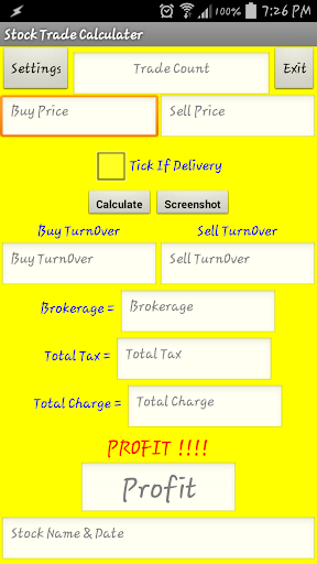 Stock Trading Calculator