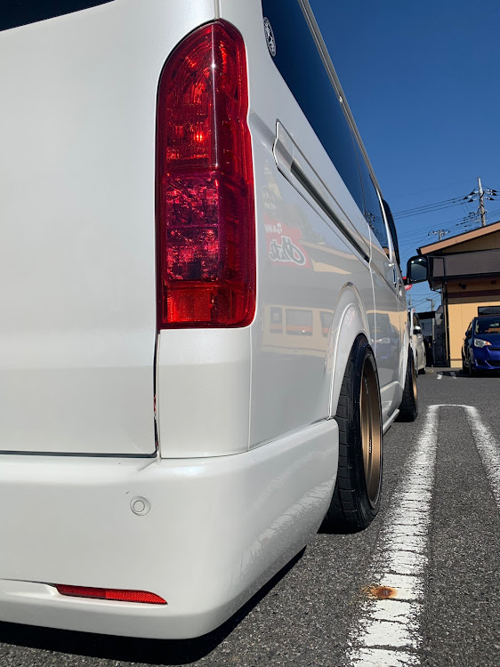 ハイエースバンのG*s family・KG−STYLE・市原オフ・あなたのテールは？・プチオフに関するカスタム事例の投稿画像1枚目