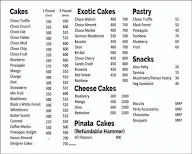 Fresh From Home Bakery menu 1