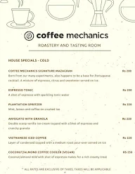 Coffee Mechanics menu 4