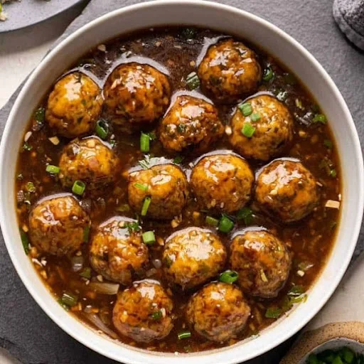 Veg Balls Manchurian [Gravy]