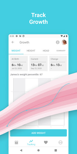 Screenshot Baby + | Your Baby Tracker