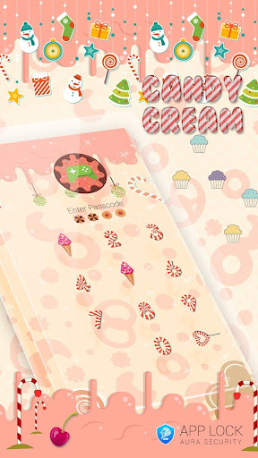 AppLock Candy Cream Theme