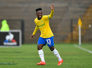 Cassius Mailula of Mamelodi Sundowns celebrate the goal during the DStv Premiership match between Stellenbosch FC and Mamelodi Sundowns at Danie Craven Stadium on March 05, 2023 in Stellenbosch.