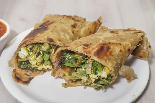 Veg Paratha Roll