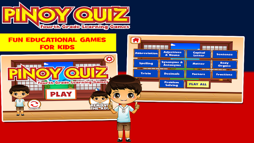 Pinoy 4th Grade Learning Games