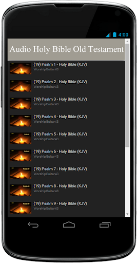 Old Testament Audio Bible Free