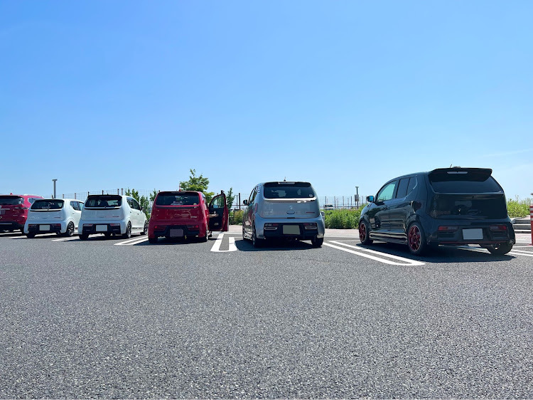 アルトワークスのHA36S・アルトワークス・アルトターボRS・オフ会・HA36に関するカスタム事例の投稿画像6枚目