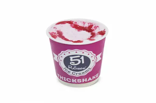 Strawberry Fresh Thick Shake [250 Ml]