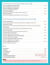 Socal Sam's menu 7