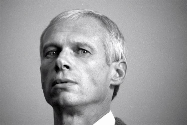 Janusz Walus, Chris Hani's killer during his amnesty hearing at Benoni Town Hall.