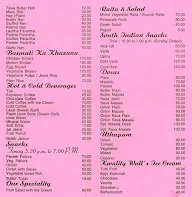 Mezbaan menu 2