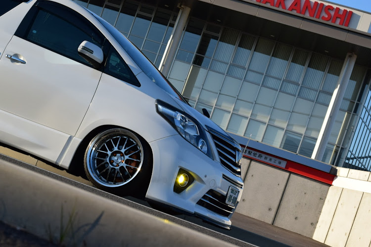 アルファードの地べた撮り・アルファード・生脚・シンプルスタイル・カメ活に関するカスタム事例の投稿画像2枚目