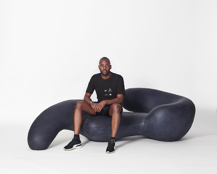 Nwa-Mulamula chaise by Rich Mnisi.