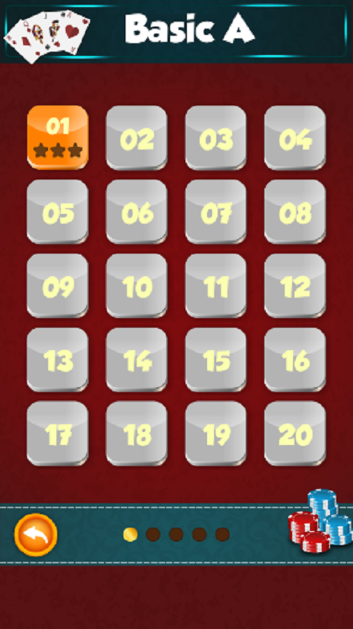 FreeCell Solitaire Screen 2