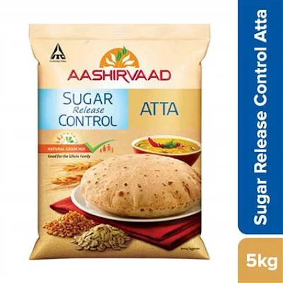 Aashirvaad Sugar Release Cntrl Atta 5 Kg