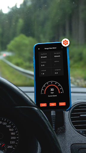 Screenshot GPS Speedometer - HUD Odometer