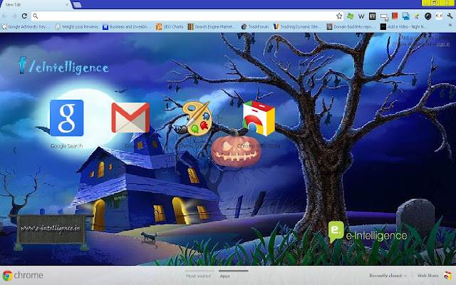 Haunted Mansion - Halloween Theme chrome extension