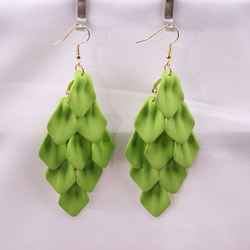 Title 3, Bohemian Petal Long Earrings Tassel High Sense,...