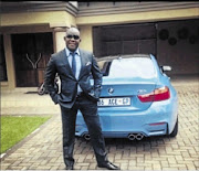 gallant:
       Mahangi  Mabunda wants to protect his girlfriend,  Mshoza, from  alleged love pest shebeen owner Daniel Mahlaule PHOTO: Supplied