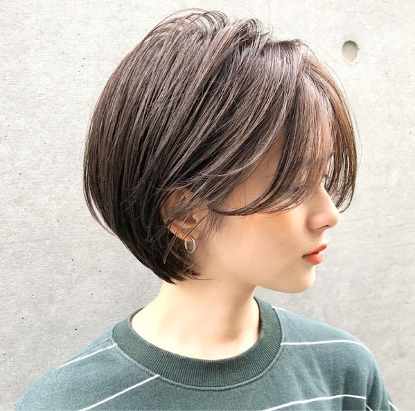 ヘアスタイルのアイデアkamigatahotpepper 0以上 前髪 長め の ショート ヘア