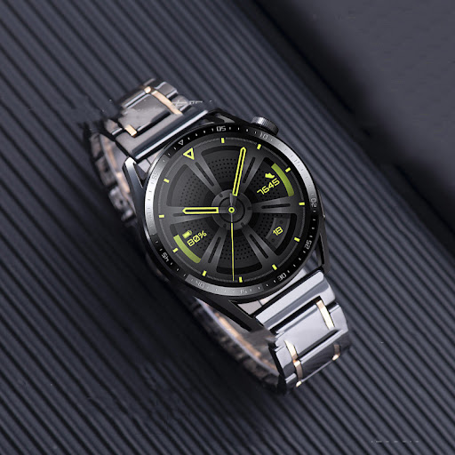 Title 2, Five-pearl Ceramic Stainless Steel Black Froste...