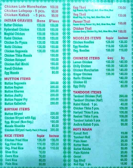 Altaf Chillies Restaurant menu 3