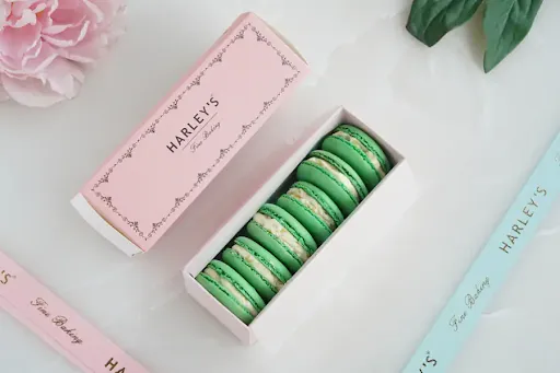 Green Apple Macarons [Pack Of 6]