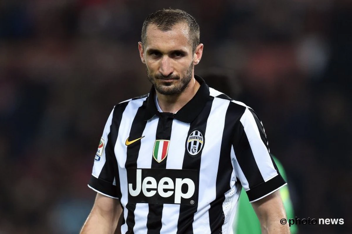 Les problèmes se poursuivent pour Giorgio Chiellini