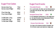 The Sugar Free Keto Kafe - By Artinci menu 1