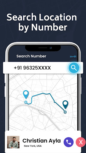 Screenshot Mobile Number Locator - Phone