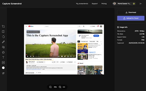 Capture Screenshot