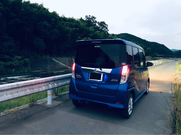 デイズルークスのデイズルークスハイウェイスター・愛車・オーシャンブルー・xターボに関するカスタム事例の投稿画像2枚目