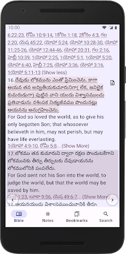 Telugu Bible Plus screenshot #0