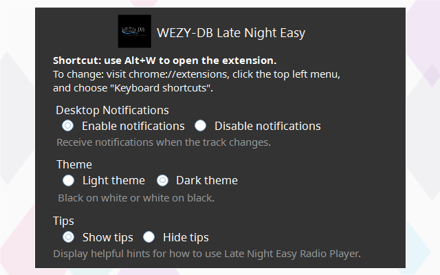 WEZY-DB Late Night Easy Preview image 1