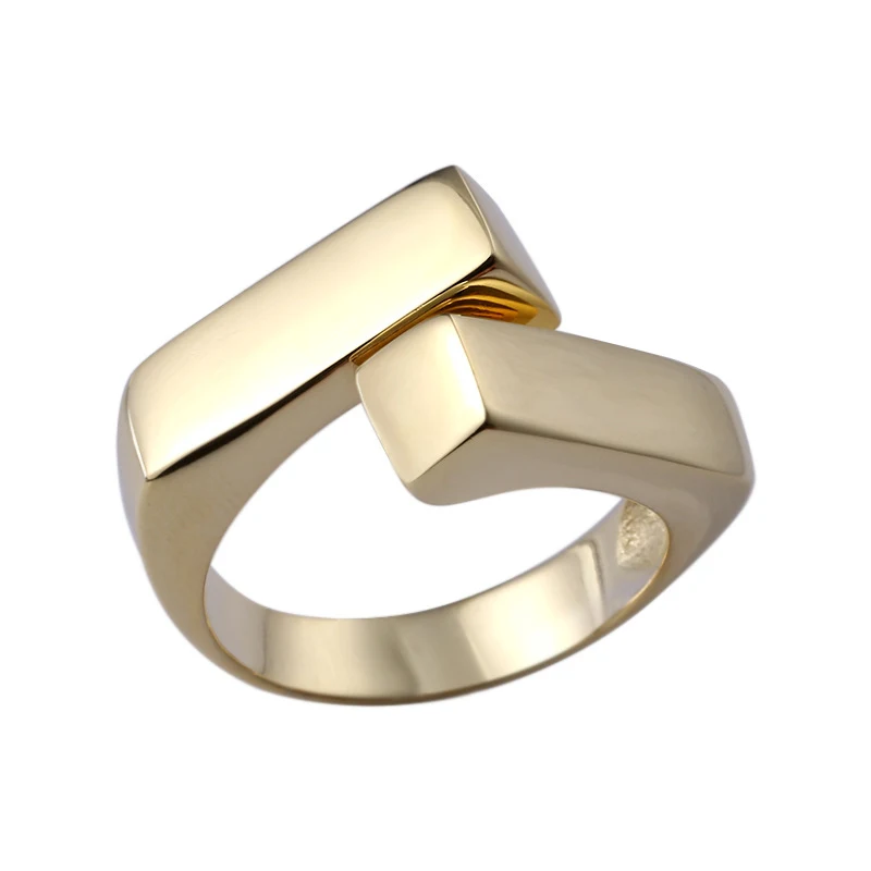 925 Sterling zilveren geometrische kruisring. Stijlvol en modern ontwerp, ideaal als dagelijkse sieraden of cadeau.