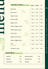 Nectar menu 5