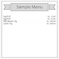 Sri Venkateshwara Sweets & Bakery menu 2