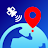 GPS Coordinates Locator Map icon
