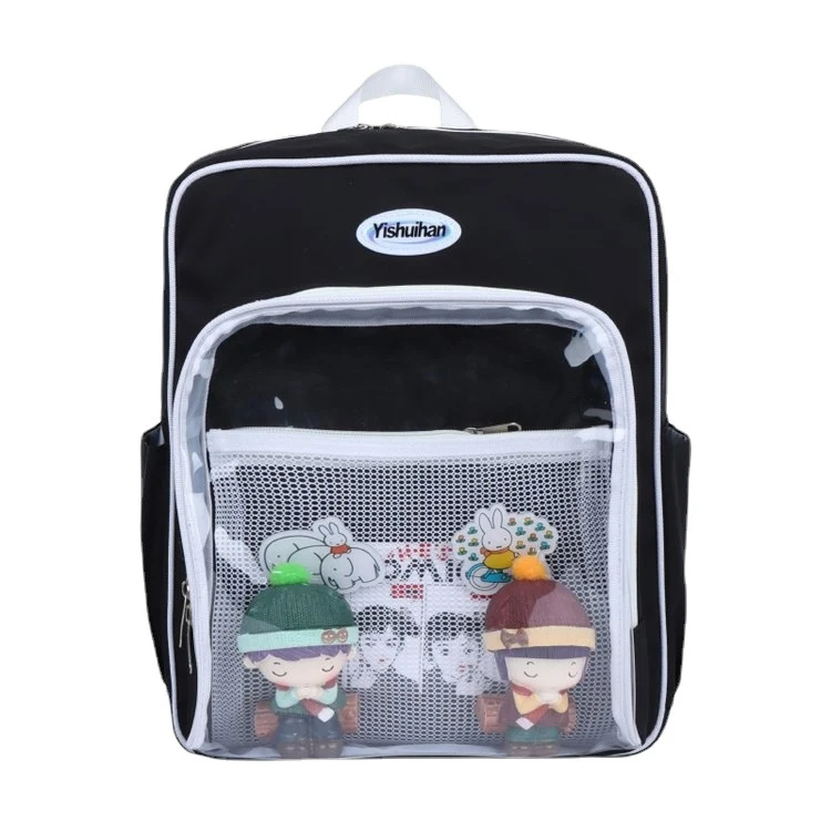 Title 2, Koreaanse Schoolstijl Student Pain Bag, Transpa...