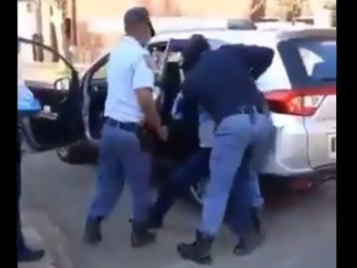 Gauteng police said members in the video were identified and an investigation was under way.