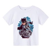 Áo Thun Cho Bé, Áo Thun Trẻ Em Batman Chibi, 4 Màu, Có Size Người Lớn, Anam Store