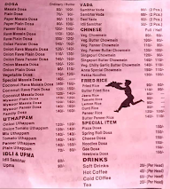 South Indian Corner menu 3