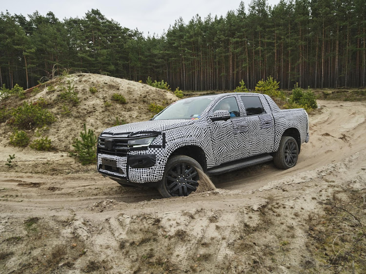 The new Volkswagen Amarok is larger and more macho than the outgoing model.